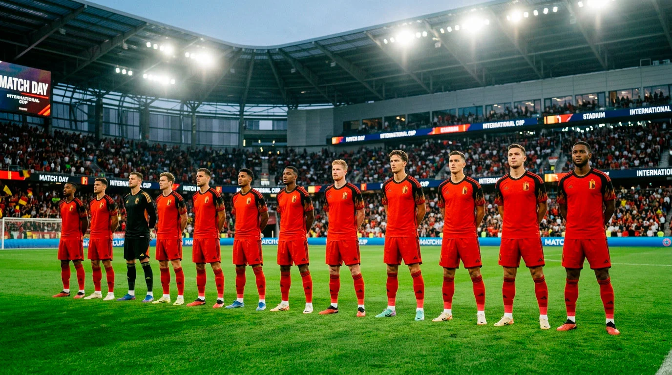 Belgium national football team at the 2026 World Cup in Group G
